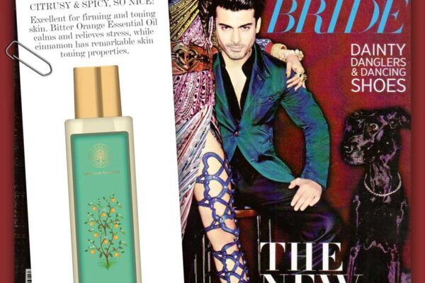 BATH & SHOWER OIL BITTER ORANGE & MANDARIN FEATURED IN HARPER’S BAZAAR BRIDE