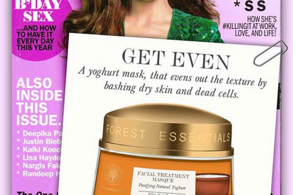 FACIAL TREATMENT MASQUE YOGURT FEATURED IN COSMOPOLITAN