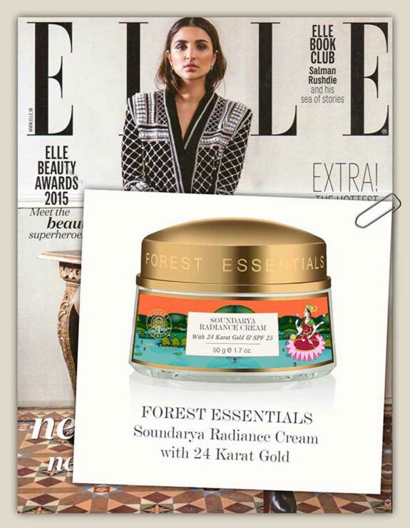 SOUNDARYA RADIANCE CREAM FEATURED IN ELLE