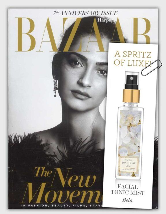 Forest Essentials’ Facial Tonic Mist Bela Featured in Harper’s Bazaar