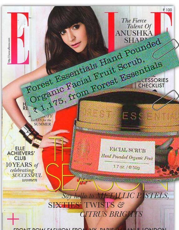 ELLE | March 2103 Forest Essentials