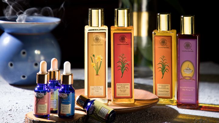 Ayurvedic oils for body massage