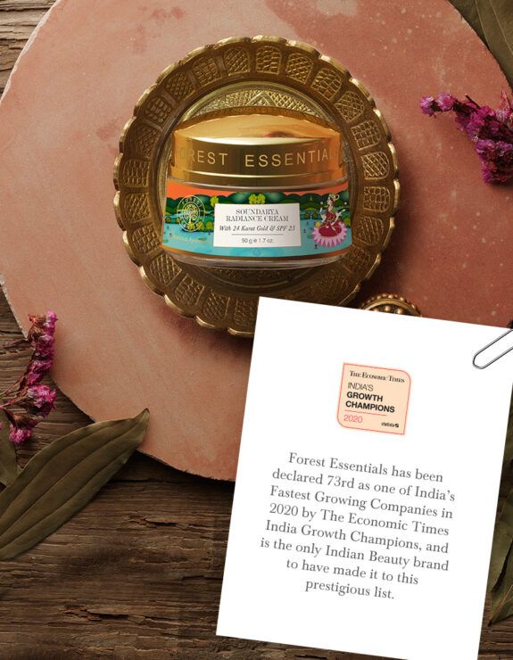 Forest Essentials Was Ranked 73rd Amidst India’s Fastest Growing Companies in 2020 by The Economic Times