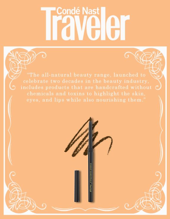 Conde Nast Traveler reviews our Natural Makeup Collection