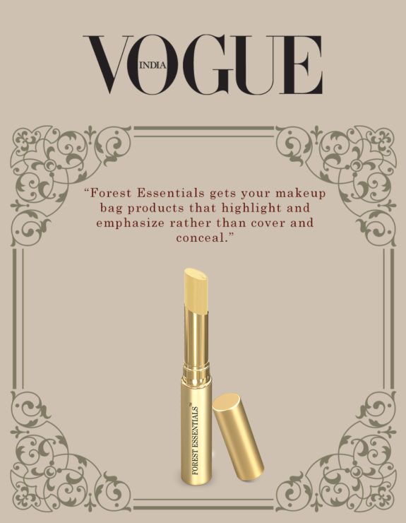 Vogue India reviews Forest Essentials’ Natural Makeup