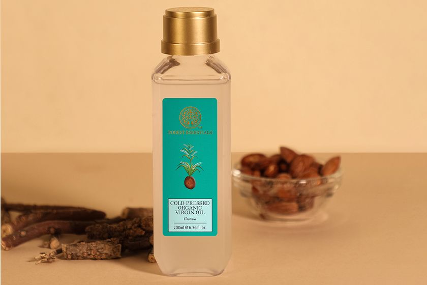 Forest Essentials Organic Cold Pressed Virgin Oil Coconut