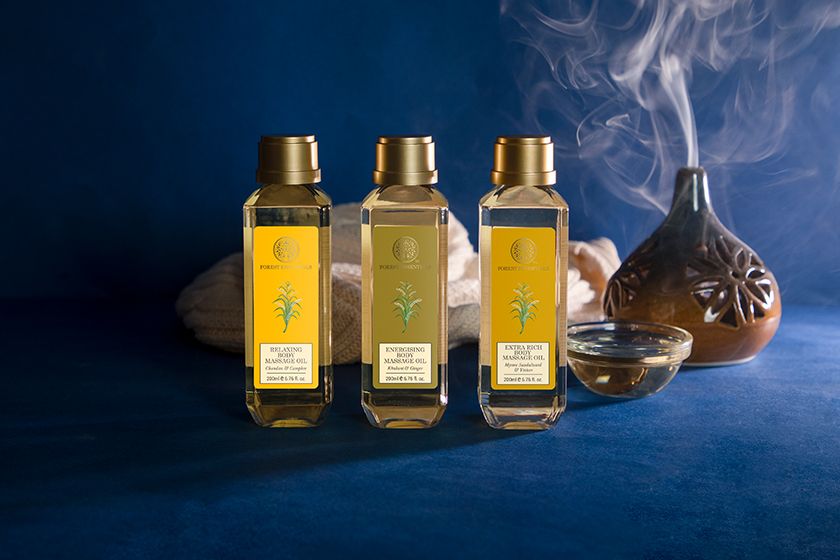 The Forest Essentials Body Massage Oils