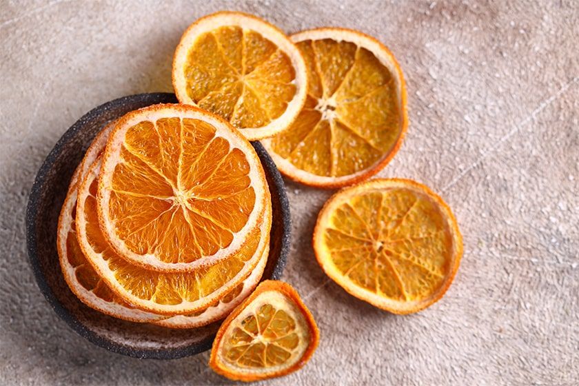 sliced orange