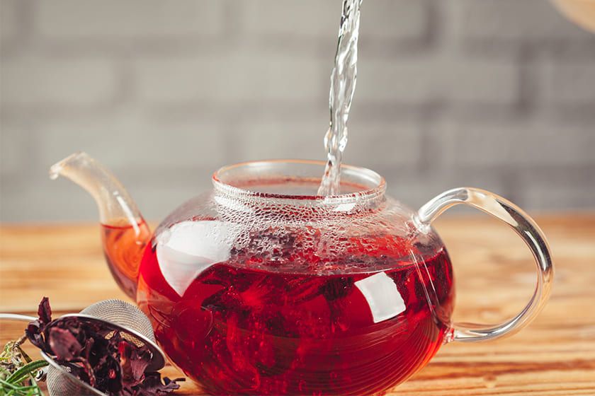 hibiscus tea for hair