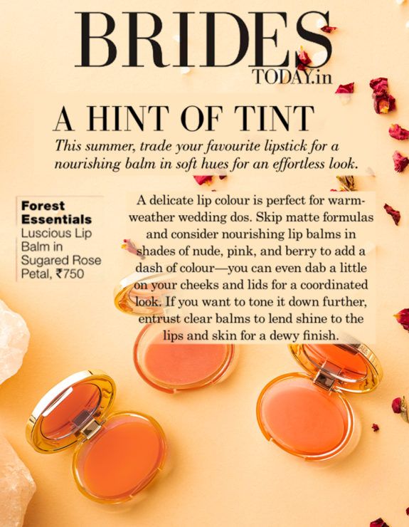 BRIDES TODAY.in: A HINT OF TINT