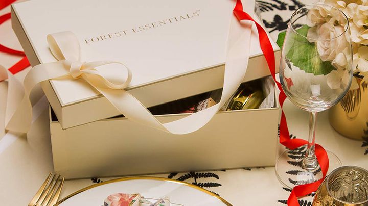  Forest Essentials’ iconic Gift boxes