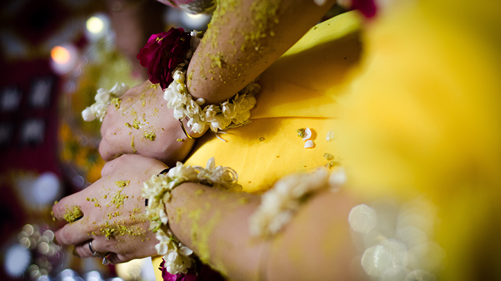  Haldi ceremony ubtan