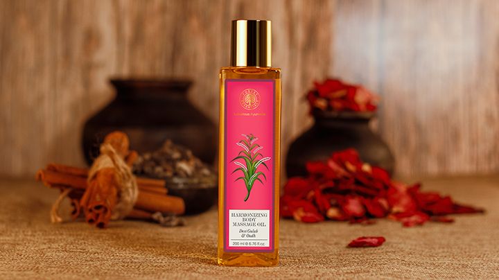 Body Massage Oil Desi Gulab & Oudh