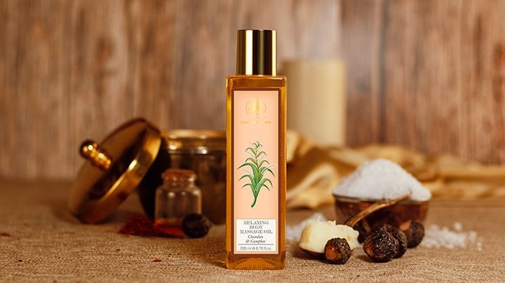 Body Massage Oil Chandan & Camphor