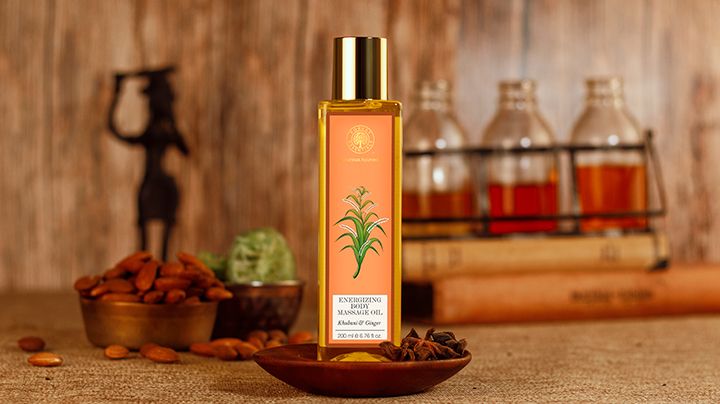 Body Massage Oil Khubani & Ginger