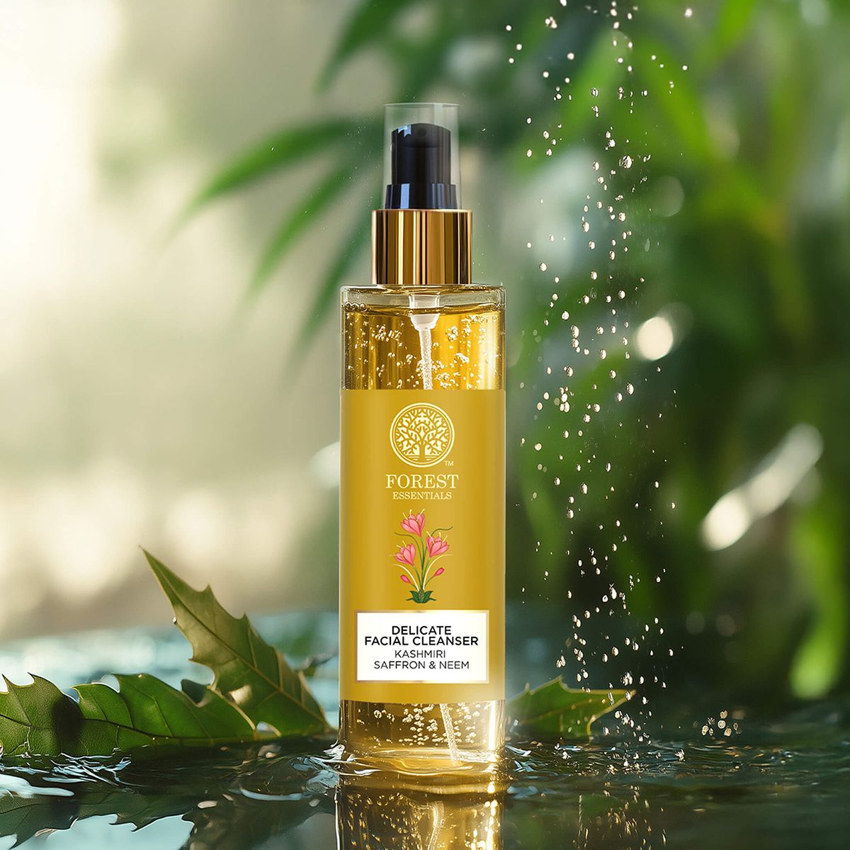 Facial Cleanser Kashmiri Saffron & Neem