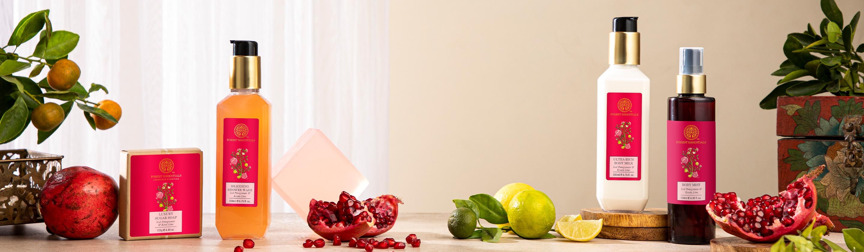 Iced Pomegranate & Kerala Lime