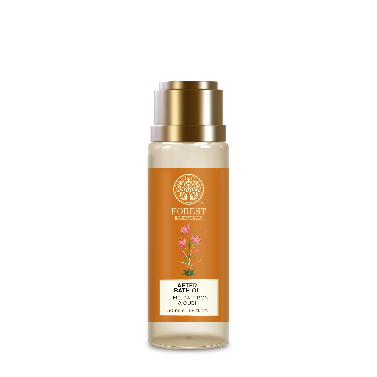 After Bath Oil Lime Saffron & Oudh