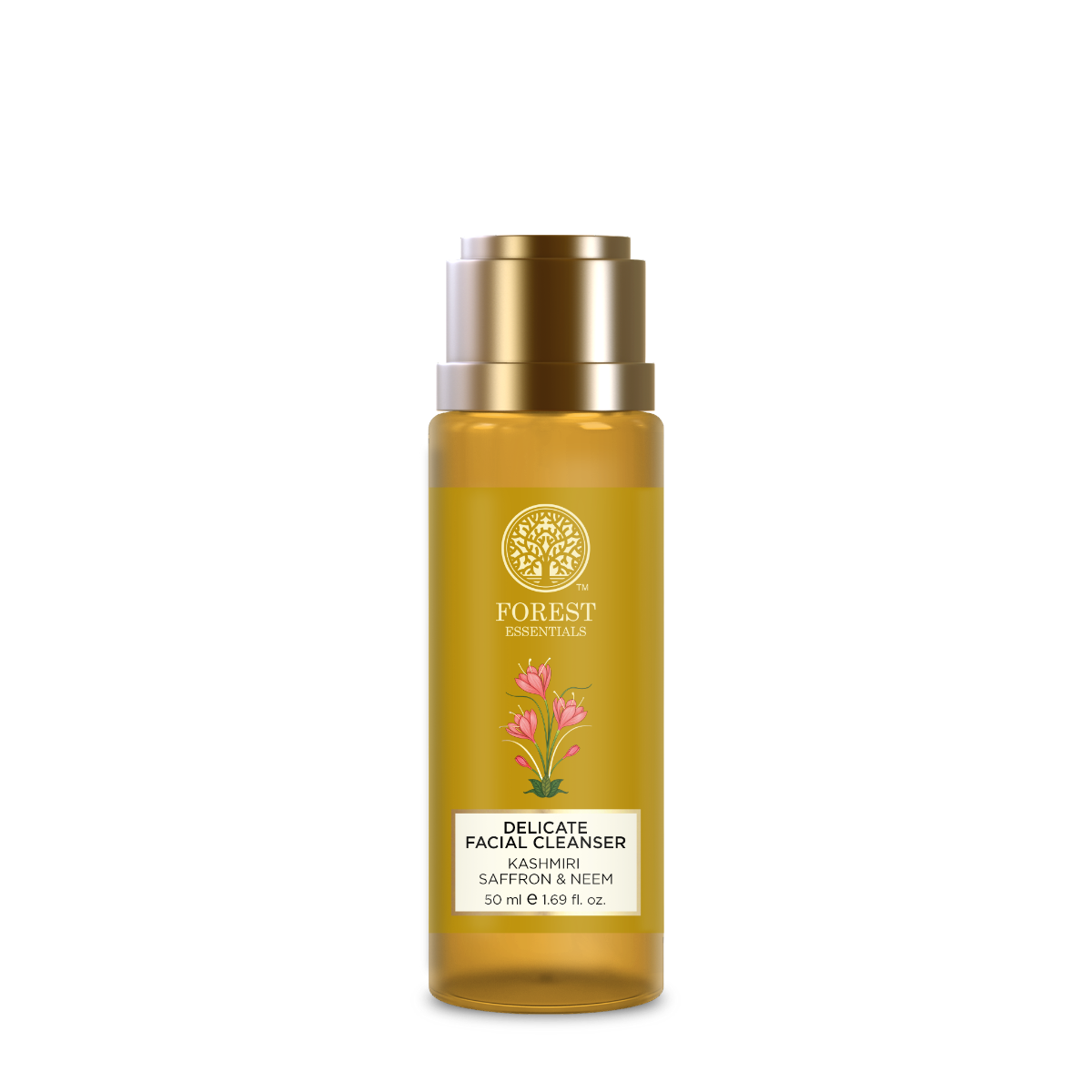 Travel Size Delicate Facial Cleanser Kashmiri Saffron & Neem