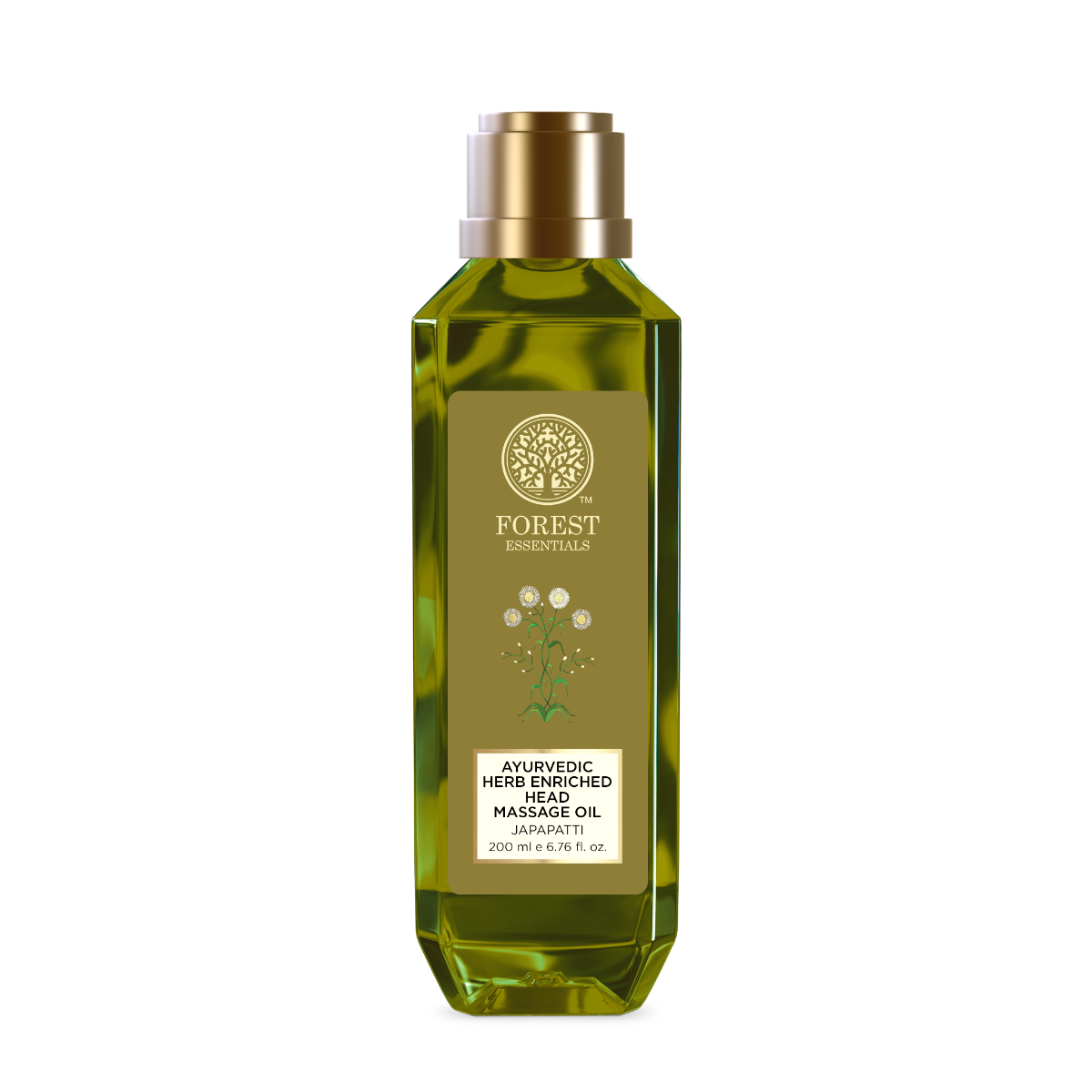 Ayurvedic Herb Enriched Head Massage Oil Japapatti