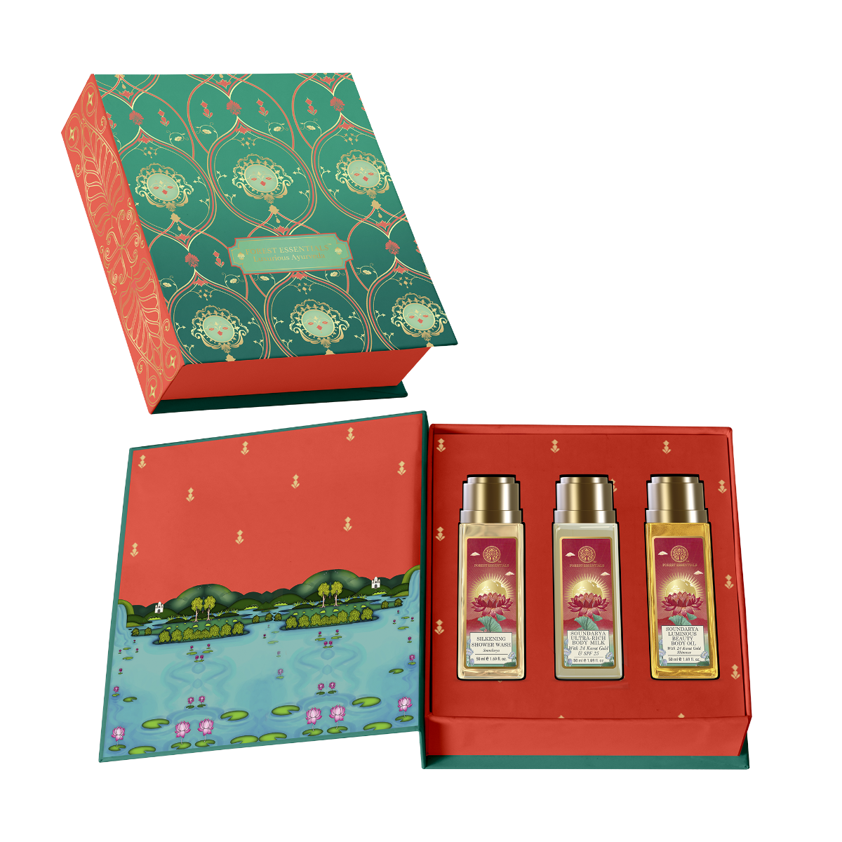Bestselling Soundarya Miniature Luxury Gift Box by Forest Essentials