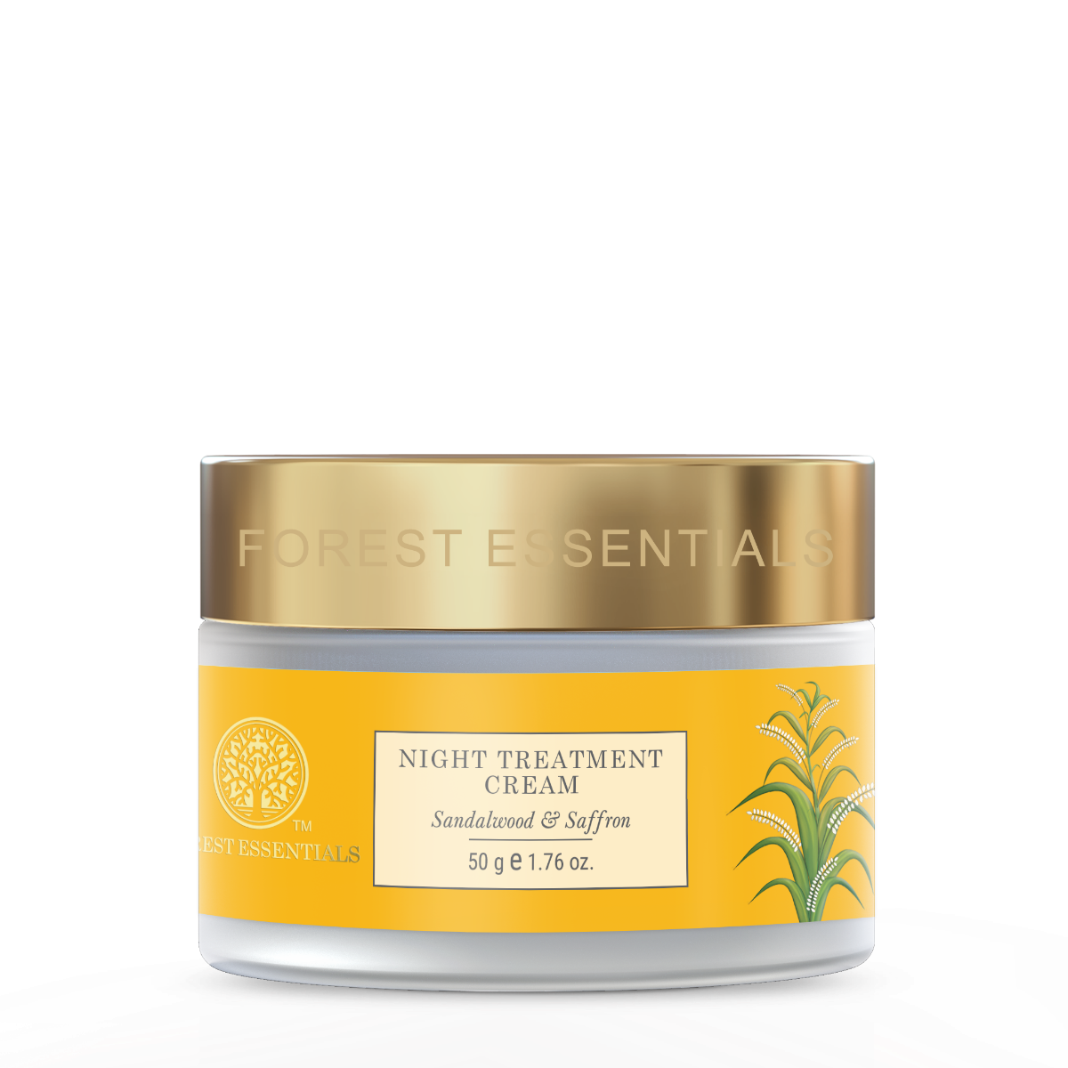 Night Treatment Cream Sandalwood and Saffron (50g) | Forest Essentials