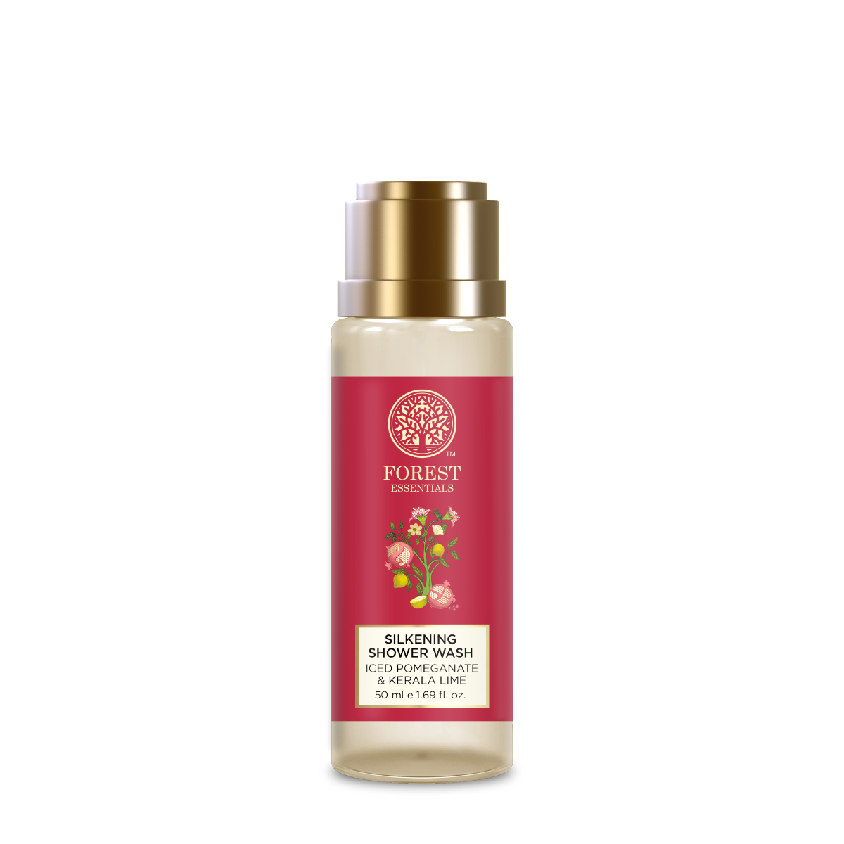 Travel Size Silkening Shower Wash Iced Pomegranate & Kerala Lime