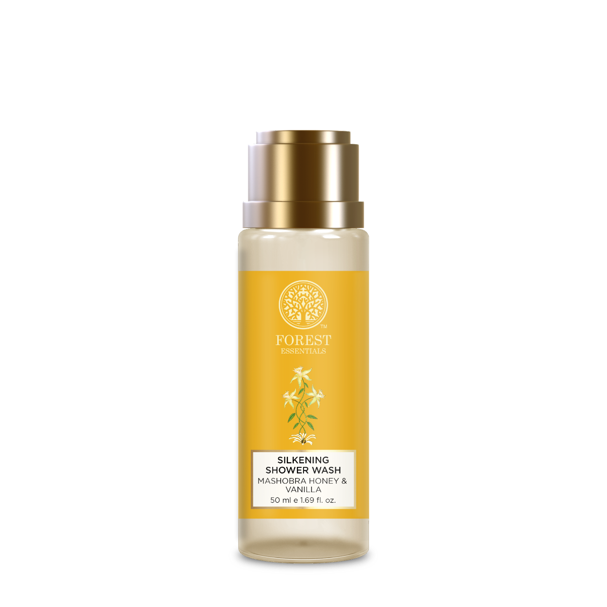 Travel Size Silkening Shower Wash Mashobra Honey & Vanilla