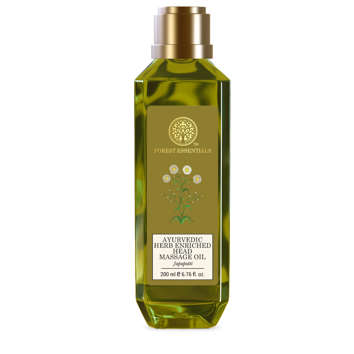 Ayurvedic Herb Enriched Head Massage Oil Japapatti