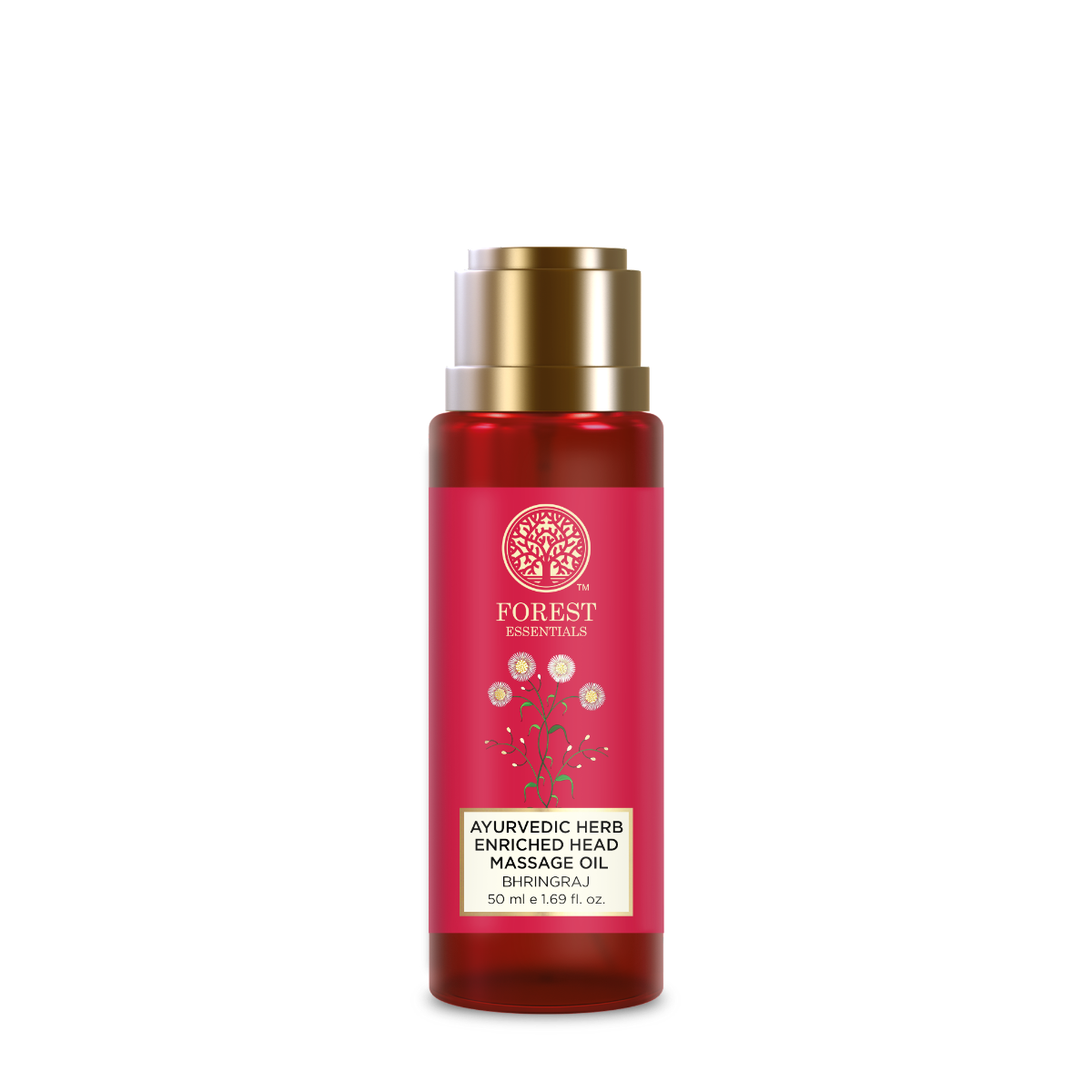 Travel Size Ayurvedic Herb Enriched Head Massage Oil Bhringraj