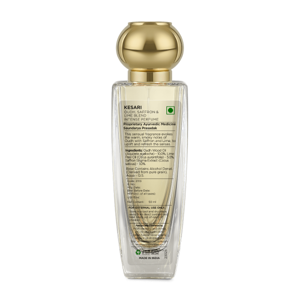 Intense Perfume Kesari - Oudh, Saffron & Lime