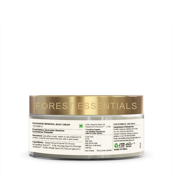Radiance Renewal Body Cream Vitamin E