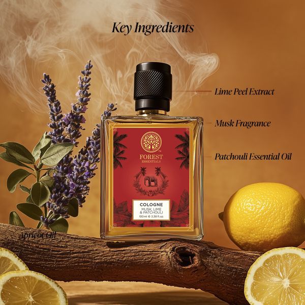 Cologne - Musk, Lime & Patchouli