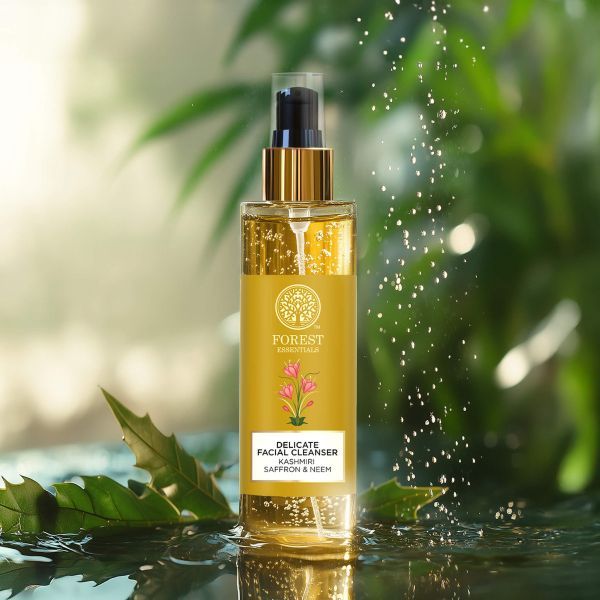 Delicate Facial Cleanser Kashmiri Saffron & Neem