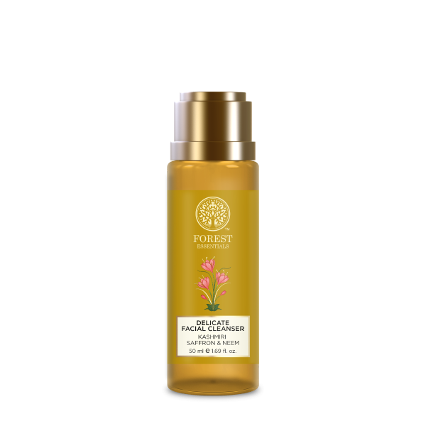 Travel Size Delicate Facial Cleanser Kashmiri Saffron & Neem