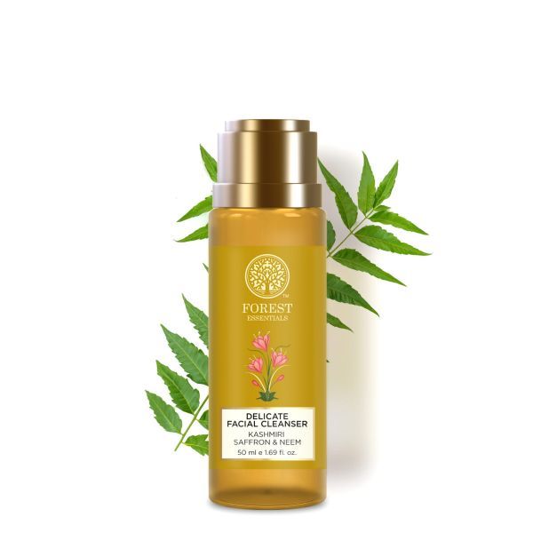 Travel Size Delicate Facial Cleanser Kashmiri Saffron & Neem