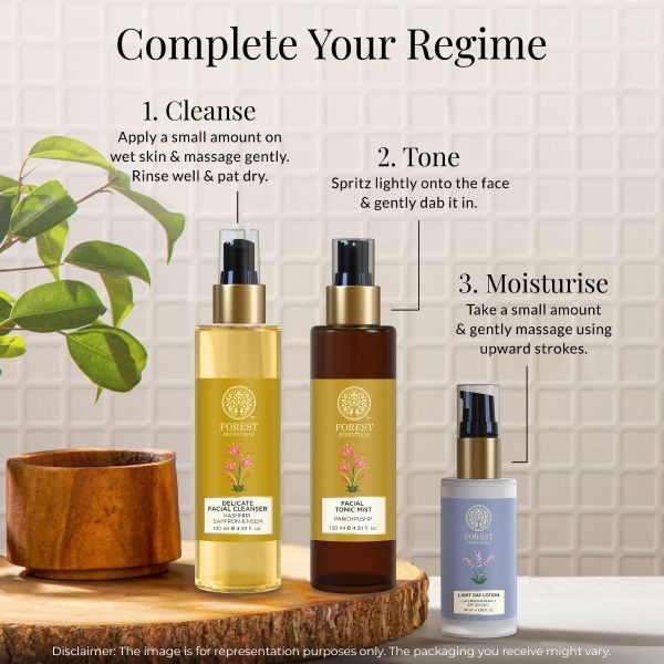 Travel Size Delicate Facial Cleanser Kashmiri Saffron & Neem