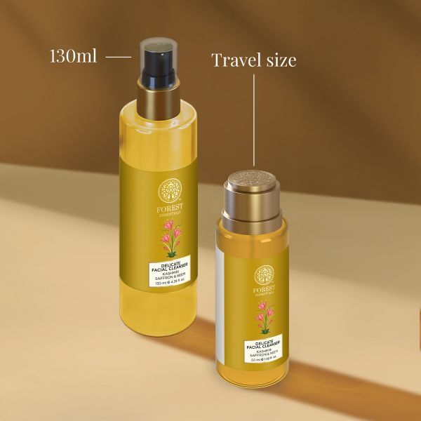 Travel Size Delicate Facial Cleanser Kashmiri Saffron & Neem