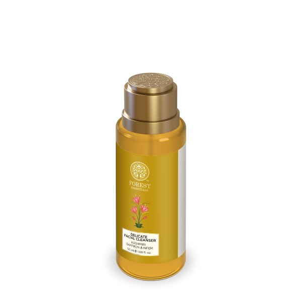 Travel Size Delicate Facial Cleanser Kashmiri Saffron & Neem