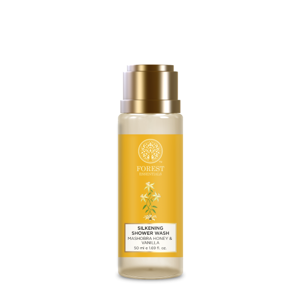 Travel Size Silkening Shower Wash Mashobra Honey & Vanilla