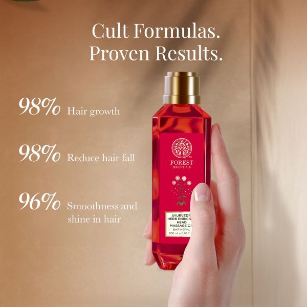 Ayurvedic Herb Enriched Head Massage Oil Bhringraj