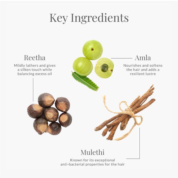 Hair Cleanser Amla, Honey & Mulethi