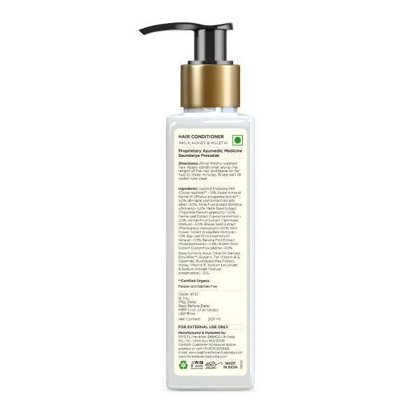 Hair Conditioner Amla, Honey & Mulethi