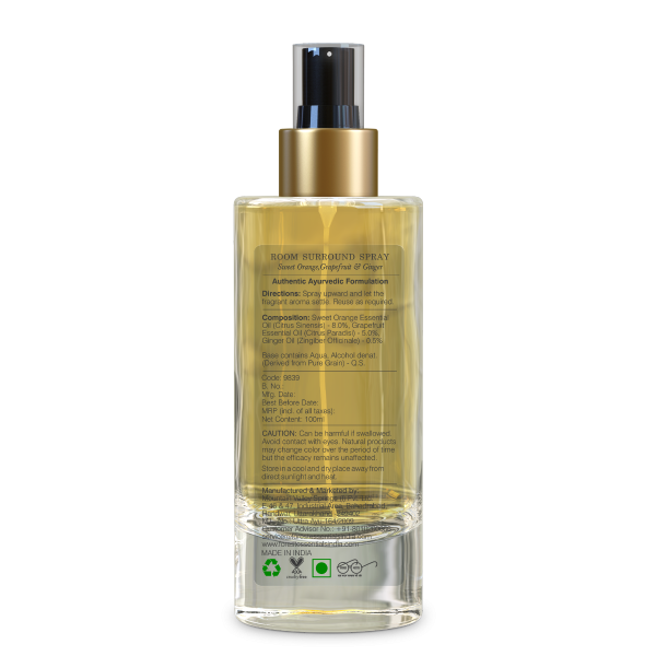 Room Surround Spray Sweet Orange, Grapefruit & Ginger