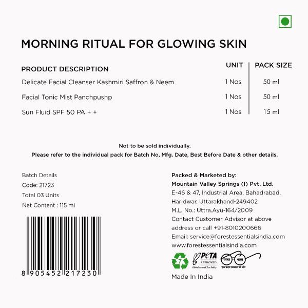Morning Ritual Gift Set For Glowing Skin - Mother's Day Special