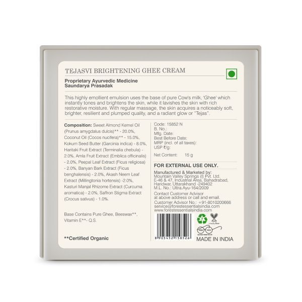 Tejasvi Brightening Ghee Cream