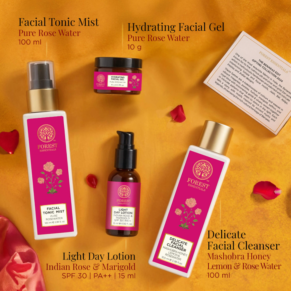 Patina Rose Facial Glow Kit | Forest Essentials