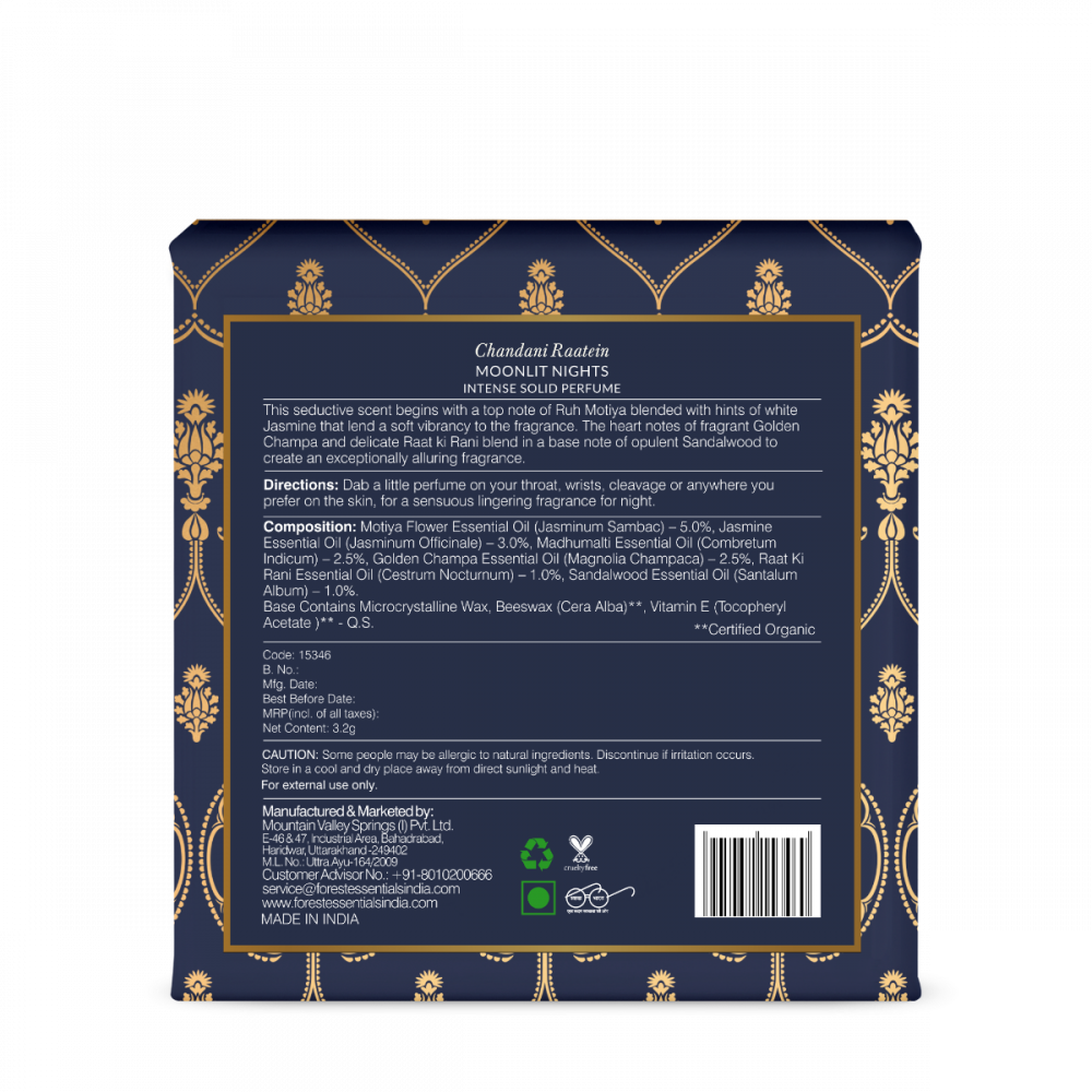 Intense Solid Perfume Chandani Raatein