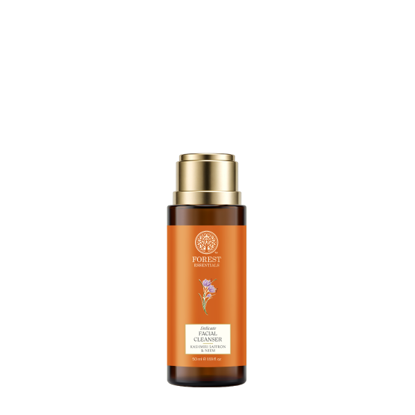 Travel Size Delicate Facial Cleanser Kashmiri Saffron & Neem