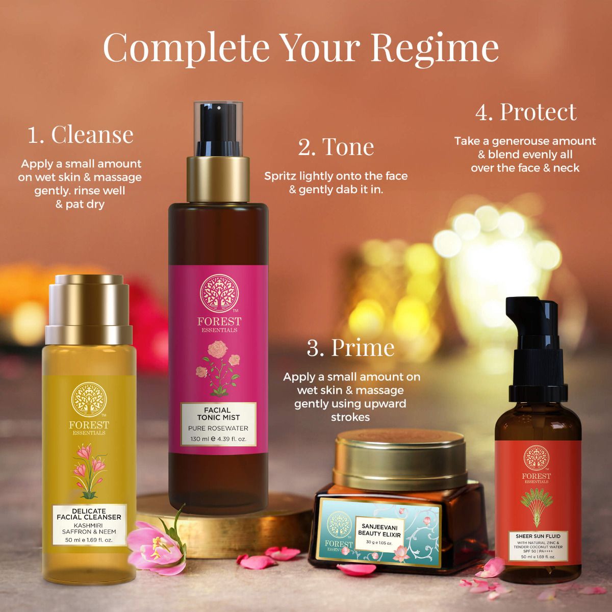 乳液・ミルク Forest essentials Ultra Rich Body Milk Indian Rose